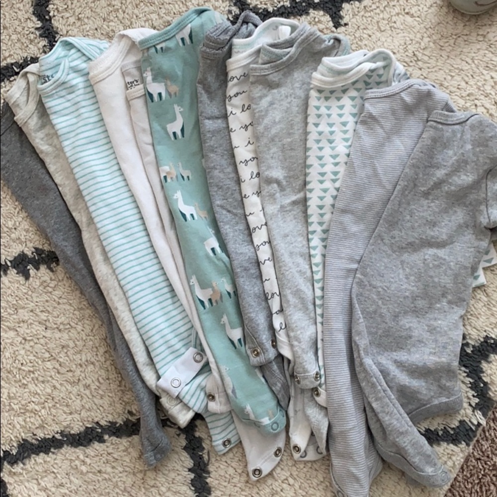 6-9 month onesies